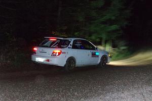 Ivo Draganov / Vladimir Yanev Subaru WRX Wagon on SS7, Bob Lake S-N II.