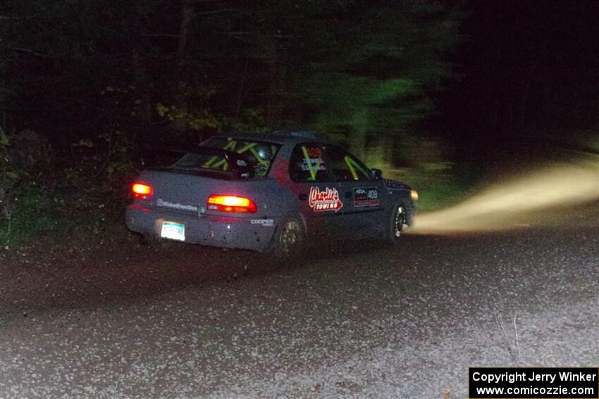 Dylan Gondyke / Zach Stewart Subaru Impreza on SS7, Bob Lake S-N II.