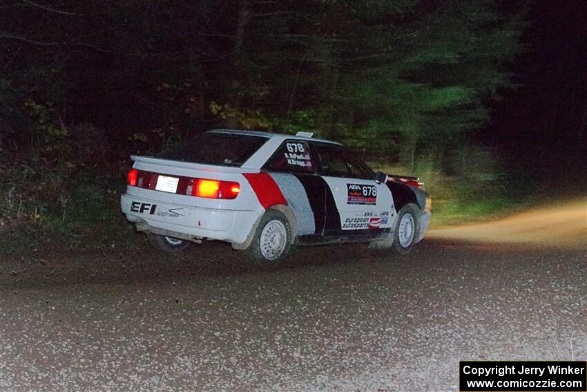 Nick Bragg / Dominic Depaoli Audi S2 Quattro on SS7, Bob Lake S-N II.