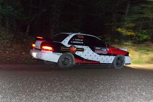 Chris Barribeau / Alex Ferencz Subaru Impreza RS on SS7, Bob Lake S-N II.