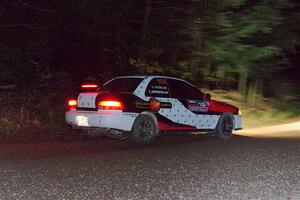 Chris Barribeau / Alex Ferencz Subaru Impreza RS on SS7, Bob Lake S-N II.