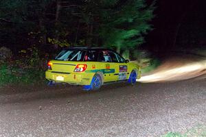 Greg Healey / Cindy Krolikowski Subaru Impeza Outback Sport on SS7, Bob Lake S-N II.