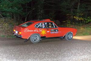 Mike Hurst / Michel Hoche-Mong Ford Capri on SS7, Bob Lake S-N II.