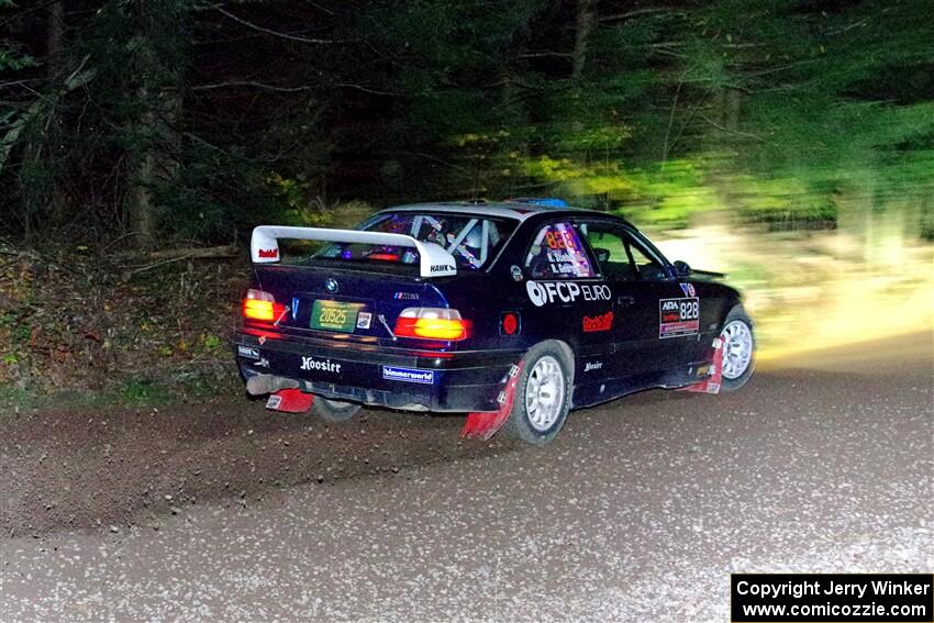 Ryan George / Heather Stieber-George BMW M3 on SS7, Bob Lake S-N II.