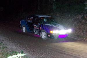 Michael Miller / Angelica Miller Mitsubishi Galant VR-4 on SS7, Bob Lake S-N II.