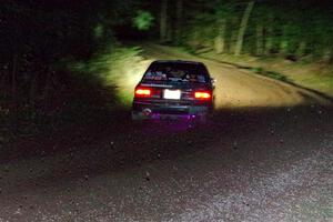 Michael Miller / Angelica Miller Mitsubishi Galant VR-4 on SS7, Bob Lake S-N II.