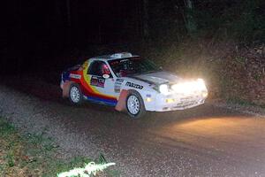 Kevin Schmidt / Kyle Roberts Mazda RX-7 on SS7, Bob Lake S-N II.