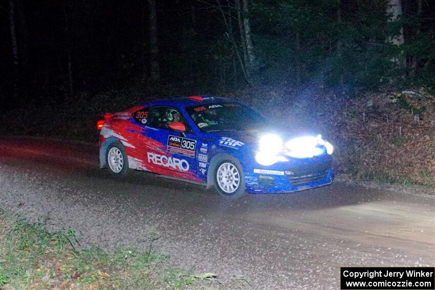 Santiago Iglesias / R.J. Kassel Subaru BRZ on SS7, Bob Lake S-N II.