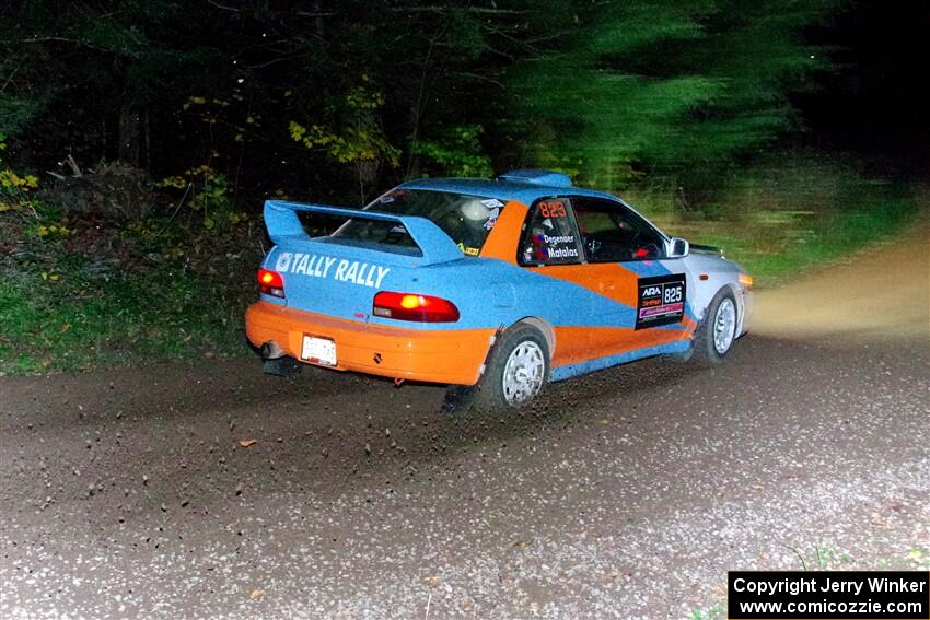 Tyler Matalas / Izaak Degenaer Subaru Impreza LX on SS7, Bob Lake S-N II.