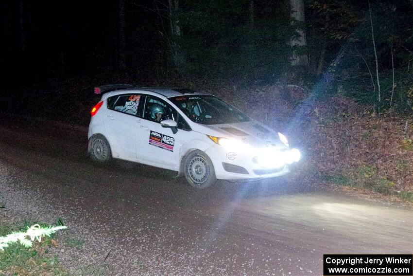 Julien Sebot / K.J. Miller Ford Fiesta R2 on SS7, Bob Lake S-N II.