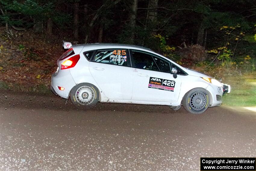 Julien Sebot / K.J. Miller Ford Fiesta R2 on SS7, Bob Lake S-N II.