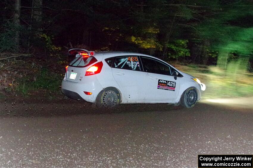 Julien Sebot / K.J. Miller Ford Fiesta R2 on SS7, Bob Lake S-N II.