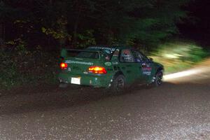 Geoff Weide / Derric Throne Subaru Impreza on SS7, Bob Lake S-N II.