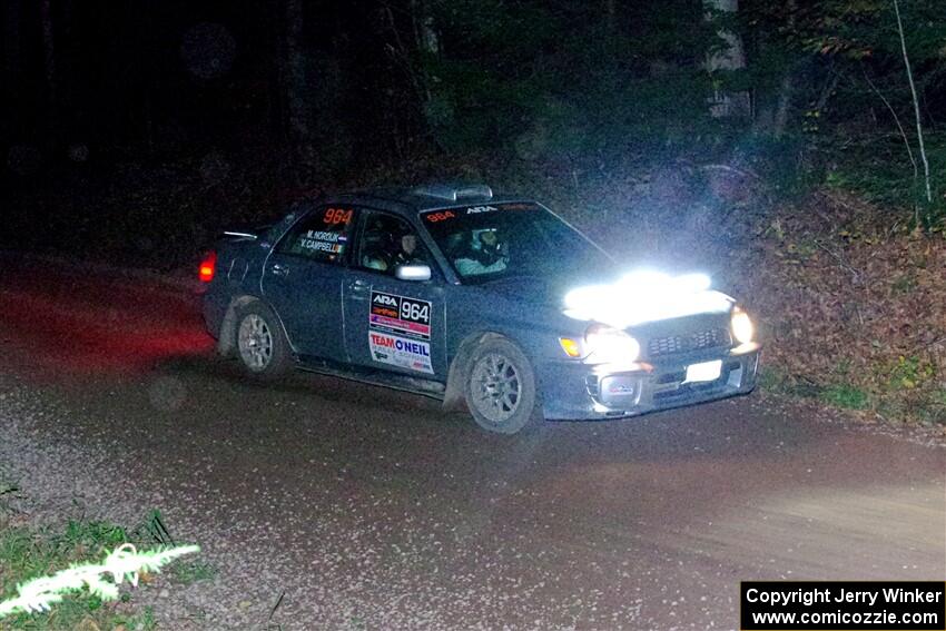 Vivian Campbell / Michael Hordijk Subaru Impreza on SS7, Bob Lake S-N II.