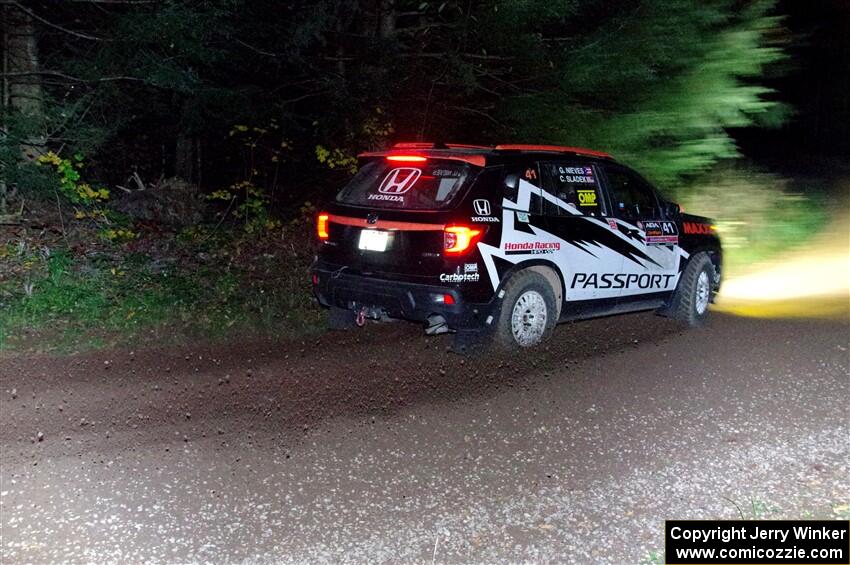 Chris Sladek / Gabriel Nieves Honda Passport on SS7, Bob Lake S-N II.