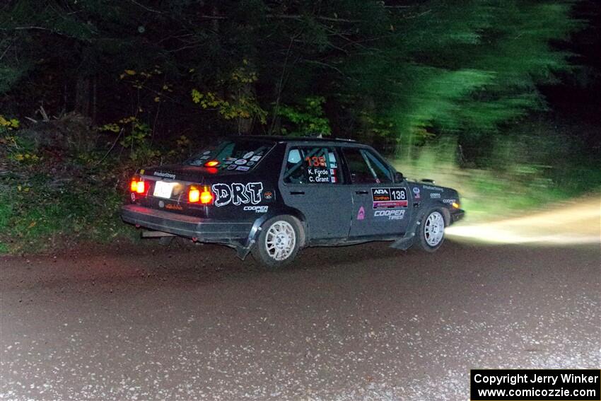 Cory Grant / Kevin Forde VW Jetta on SS7, Bob Lake S-N II.