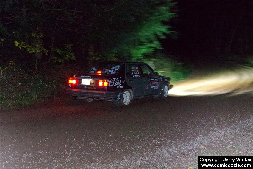 Cory Grant / Kevin Forde VW Jetta on SS7, Bob Lake S-N II.