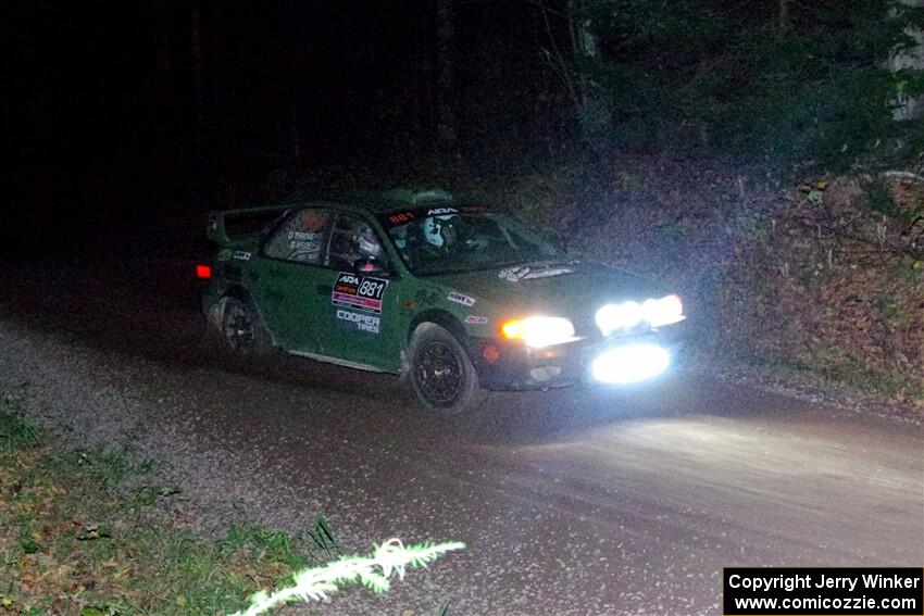 Geoff Weide / Derric Throne Subaru Impreza on SS7, Bob Lake S-N II.