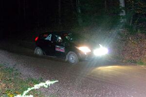 Patrick Gruszka / Zach Pfeil Ford Fiesta on SS7, Bob Lake S-N II.