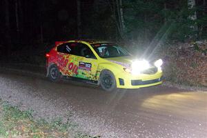 Scott Putnam / Katie Gingras Subaru WRX STi on SS7, Bob Lake S-N II.