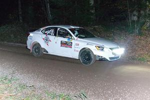 Nigel Maidment / Matt Vaught Lexus IS350 on SS7, Bob Lake S-N II.