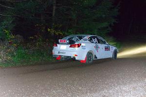 Nigel Maidment / Matt Vaught Lexus IS350 on SS7, Bob Lake S-N II.