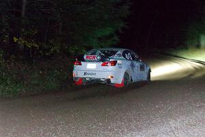 Nigel Maidment / Matt Vaught Lexus IS350 on SS7, Bob Lake S-N II.