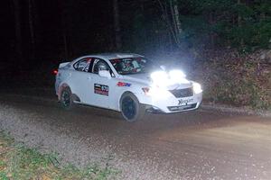 Michael Eckstein / Dylan Whittaker Lexus IS250 on SS7, Bob Lake S-N II.