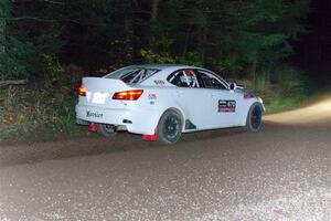 Michael Eckstein / Dylan Whittaker Lexus IS250 on SS7, Bob Lake S-N II.