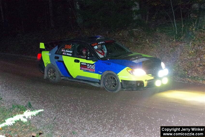 Colin Gleason / Quinn Trumbower Subaru Impreza 2.5RS on SS7, Bob Lake S-N II.