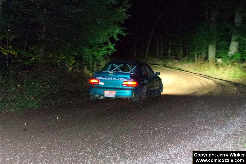 Kyle Turner / Kevin Turner Subaru Impreza on SS7, Bob Lake S-N II.