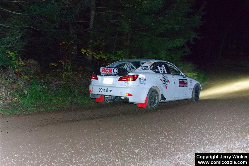 Nigel Maidment / Matt Vaught Lexus IS350 on SS7, Bob Lake S-N II.