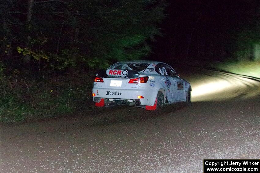 Nigel Maidment / Matt Vaught Lexus IS350 on SS7, Bob Lake S-N II.