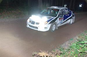 Brad Hayosh / Neil Moser Subaru WRX STi on SS7, Bob Lake S-N II.