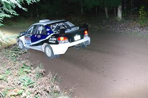 Brad Hayosh / Neil Moser Subaru WRX STi on SS7, Bob Lake S-N II.