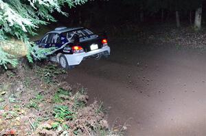 Brad Hayosh / Neil Moser Subaru WRX STi on SS7, Bob Lake S-N II.