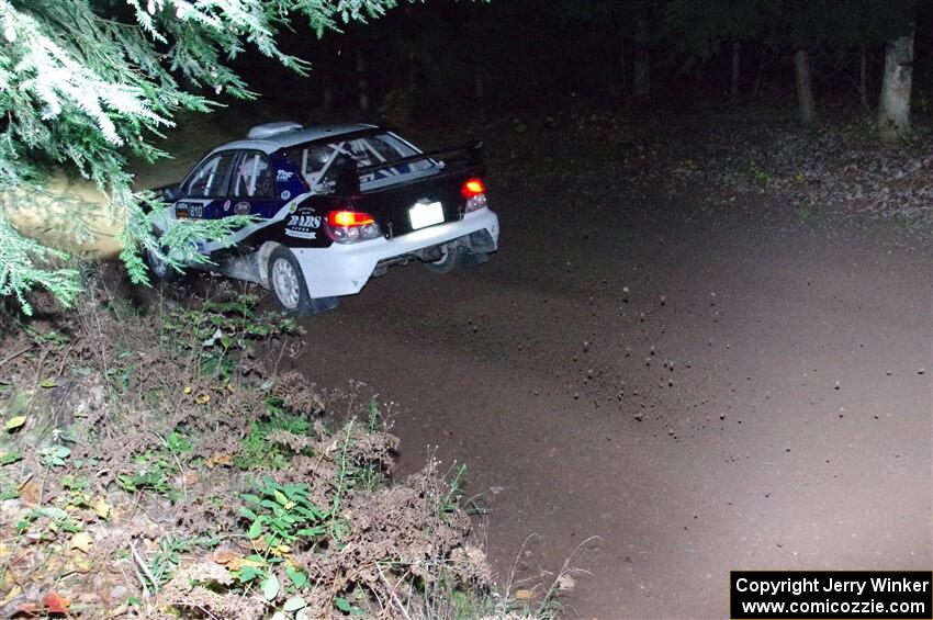 Brad Hayosh / Neil Moser Subaru WRX STi on SS7, Bob Lake S-N II.