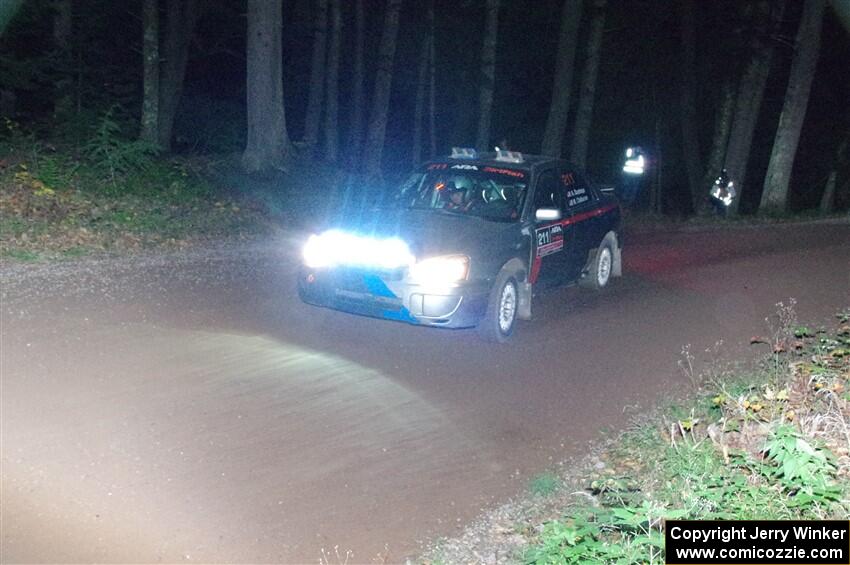 Andrew Dustman / Michael Claiborne Subaru WRX on SS7, Bob Lake S-N II.