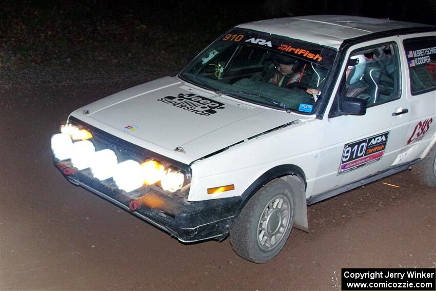 Matt Brettschneider / Kyle Cooper VW Golf on SS7, Bob Lake S-N II.