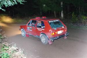 Jacob Bell / Steve Hertz VW GTI on SS7, Bob Lake S-N II.