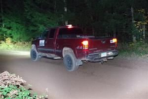 A Chevy Silverado pickup sweeps SS7, Bob Lake S-N II.