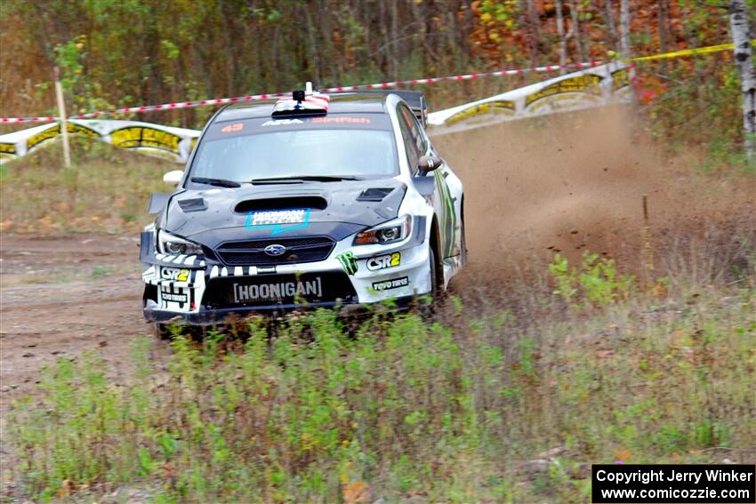 Ken Block / Alex Gelsomino Subaru WRX STi on SS9, Silver-Arvon I.