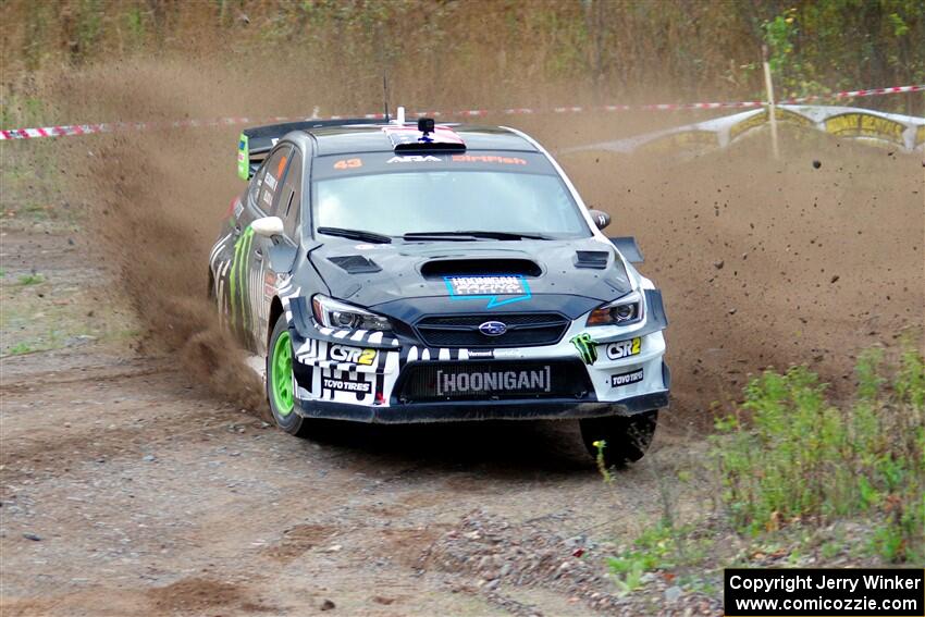 Ken Block / Alex Gelsomino Subaru WRX STi on SS9, Silver-Arvon I.