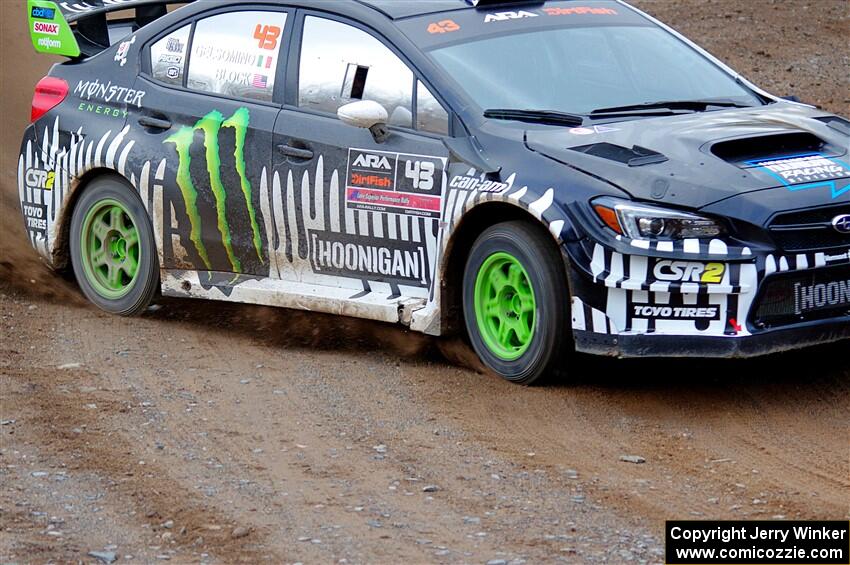 Ken Block / Alex Gelsomino Subaru WRX STi on SS9, Silver-Arvon I.