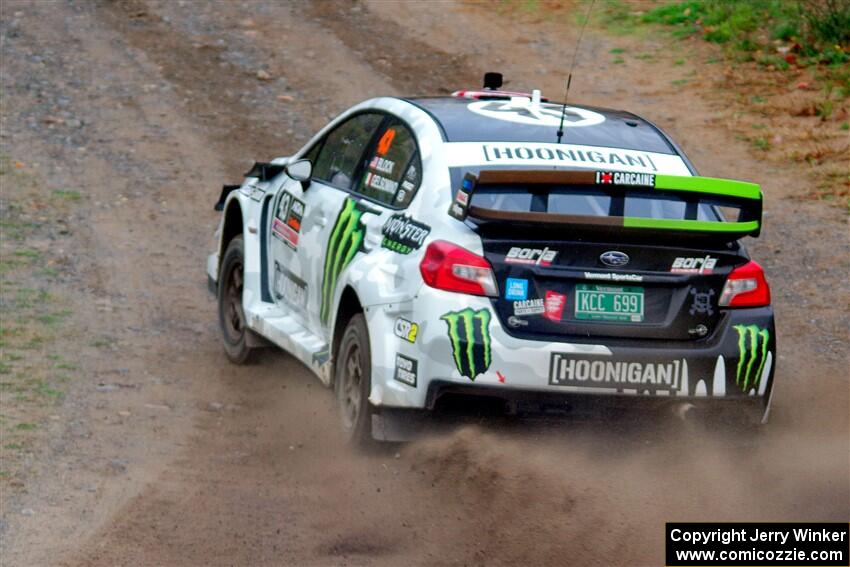 Ken Block / Alex Gelsomino Subaru WRX STi on SS9, Silver-Arvon I.