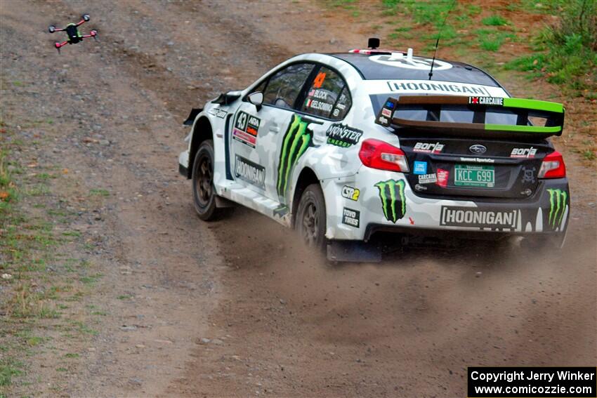 Ken Block / Alex Gelsomino Subaru WRX STi on SS9, Silver-Arvon I.