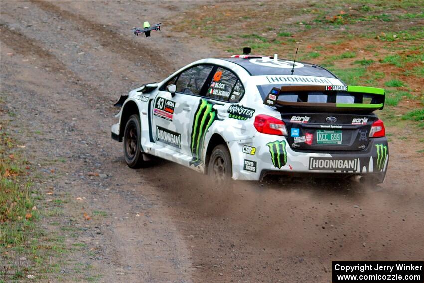 Ken Block / Alex Gelsomino Subaru WRX STi on SS9, Silver-Arvon I.