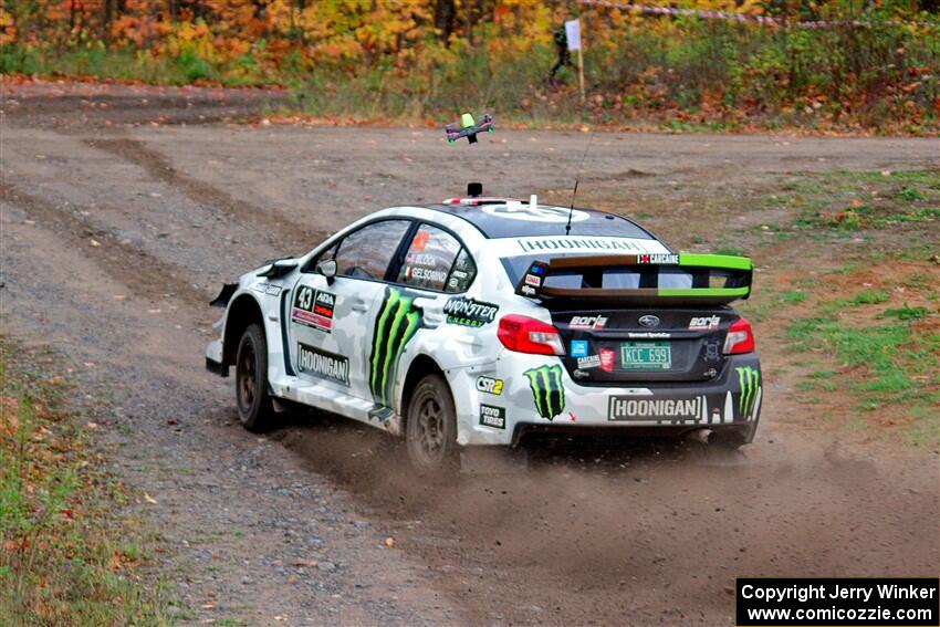 Ken Block / Alex Gelsomino Subaru WRX STi on SS9, Silver-Arvon I.