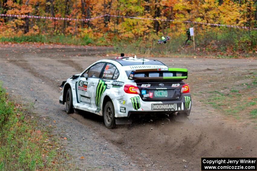 Ken Block / Alex Gelsomino Subaru WRX STi on SS9, Silver-Arvon I.