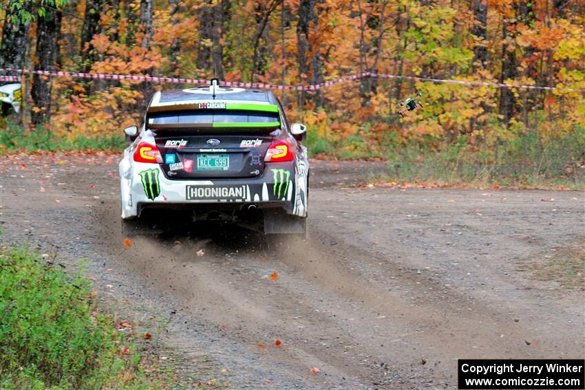 Ken Block / Alex Gelsomino Subaru WRX STi on SS9, Silver-Arvon I.